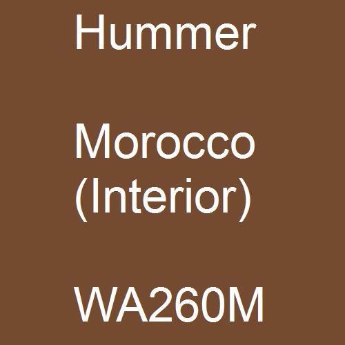 Hummer, Morocco (Interior), WA260M.